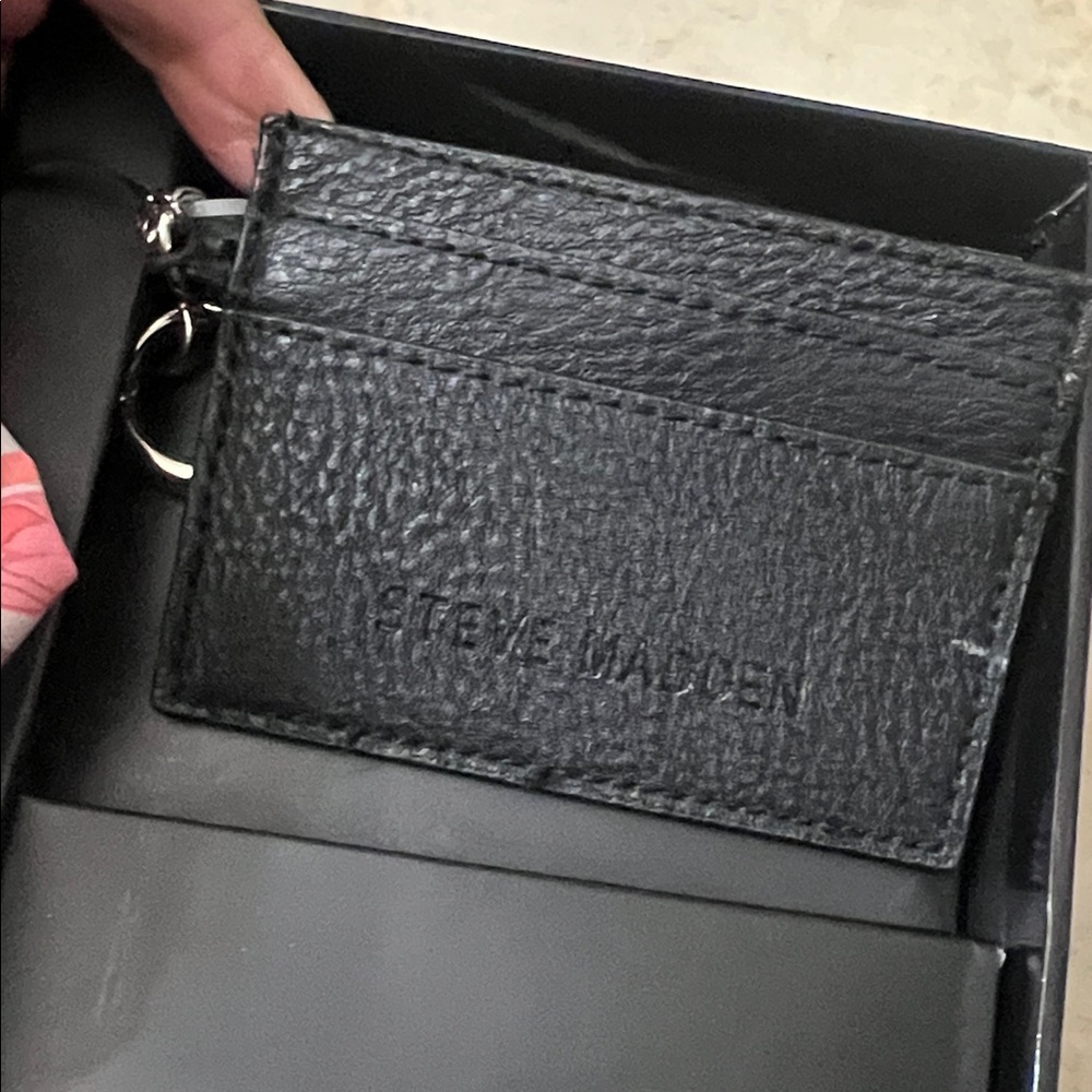 Steve Madden Black Quilted Messenger Bag Set - Picture 5 of 6